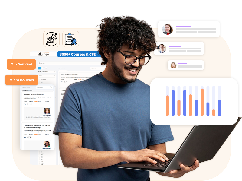 Student learning online